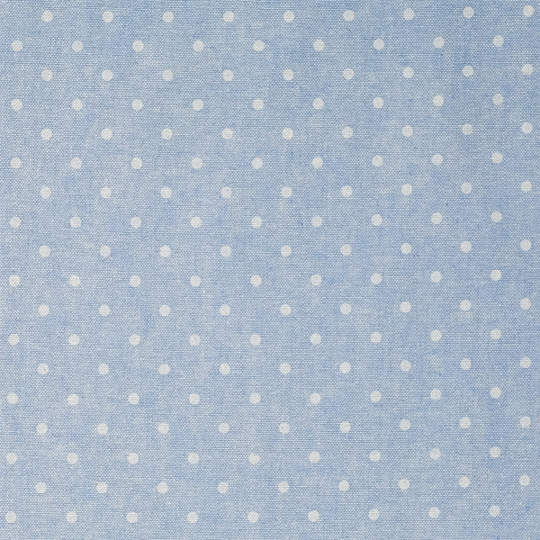 Chambray Polka Dot Pocket Square - Sky Blue