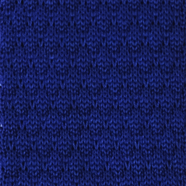 Chesterfield Knitted Necktie - Royal Blue