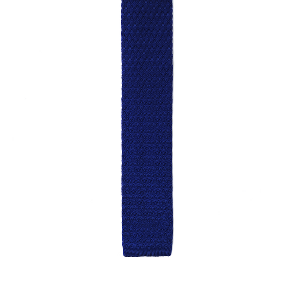 Chesterfield Knitted Necktie - Royal Blue