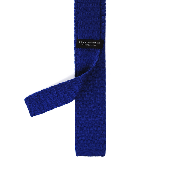 Chesterfield Knitted Necktie - Royal Blue