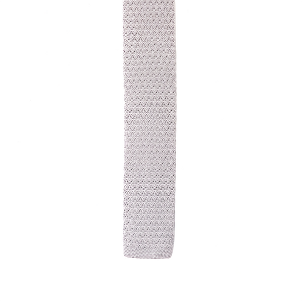Chesterfield Knitted Necktie - Sky Grey