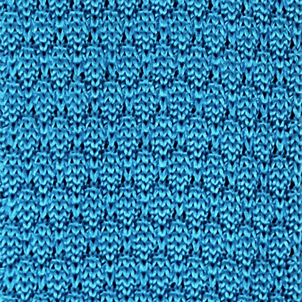 Chesterfield Knitted Necktie - Harbor Blue