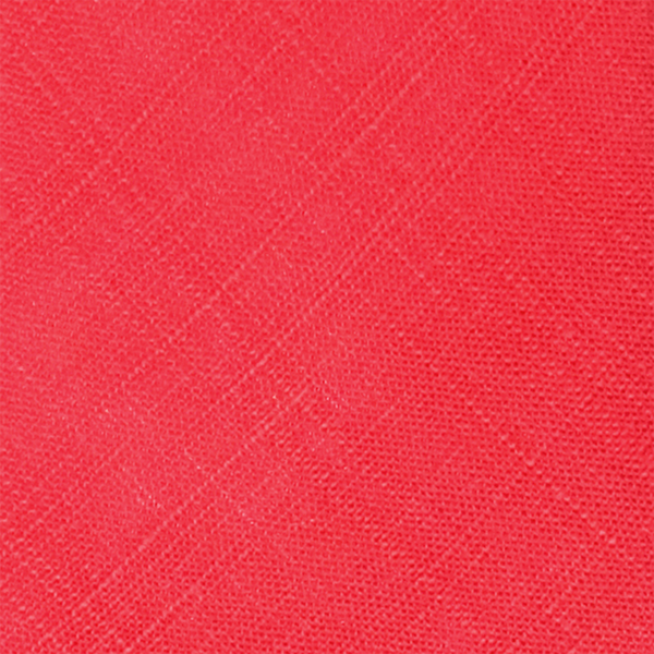 Linen Necktie - Cranberry Red