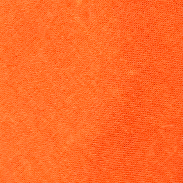 Linen Necktie - Scarlet Orange