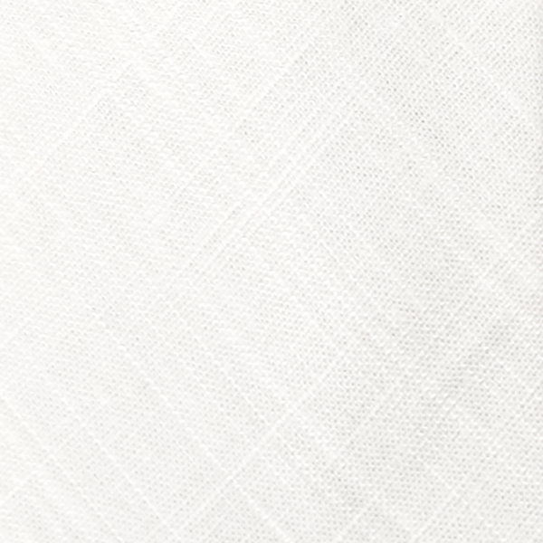 Linen Necktie - Snow White