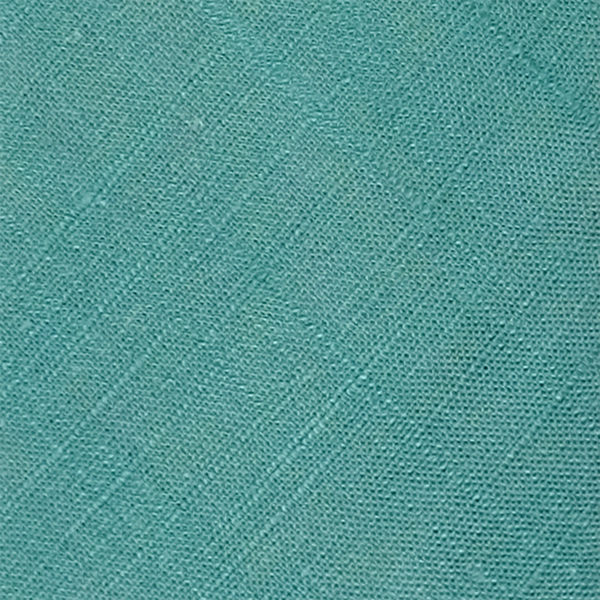 Linen Necktie - Teal Blue