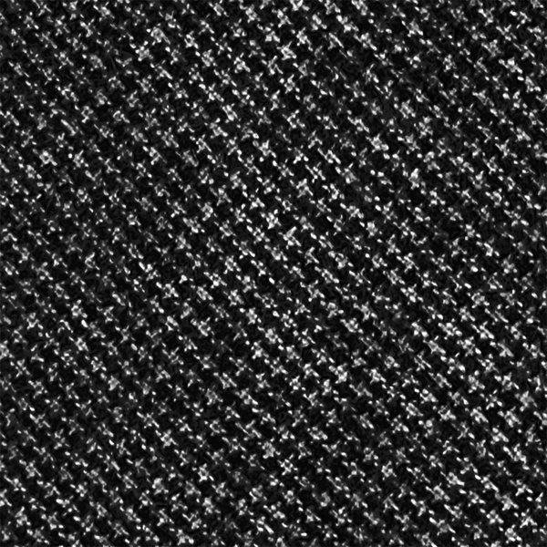 Houndstooth Necktie - Dark Grey