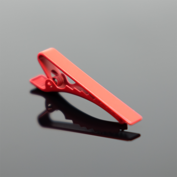 Tie Bar - Matte Red