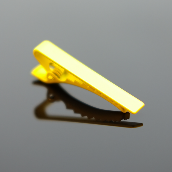 Tie Bar - Matte Yellow